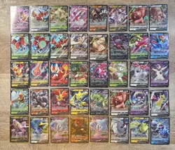 Pokemon TCG V Holo Card Lot of 40 Machamp, Rotom, Morpeko, Dodrio - Image 1