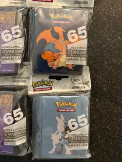 Pokemon TCG: Charizard/Lucario Card Sleeves 65 ct- Bulk Sale!! - Image 2