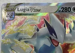 Lugia Vstar 139/195 Silver Tempest NM Full Art Pokemon Card - Image 3