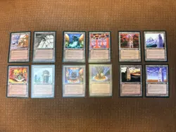 FBB Renaissance ITALIAN Urzatron Set of 12 Urza’s Tower Mine Power Plant - Image 1