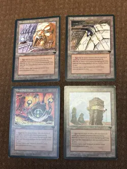 FBB Renaissance ITALIAN Urzatron Set of 12 Urza’s Tower Mine Power Plant - Image 2