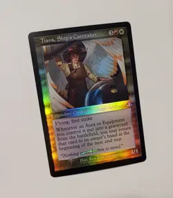 MTG Tiana Ship's Caretaker Foil Retro Frame 372 Angel Artificier 2023 TCG Magic - Image 1