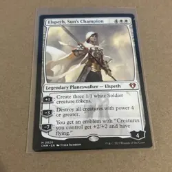 MTG Elspeth, Sun's Champion Mythic 0820 NM - Commander Masters 2023 NM - Image 1