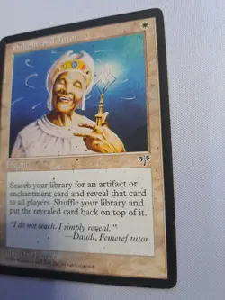 MTG: Enlightened Tutor (Damaged): Mirage - Image 5