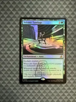 MTG Seismic Tutelage #0254 Foil Rare Avatar: The Last Airbender: E-L (TLE) - Image 1