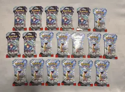 Pokemon TCG Scarlet & Violet Booster Pack Lot Of 19. New Sealed. - Image 1