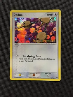 Pokemon Doduo 45/106 EX Emerald Reverse Holo Stamped Near Mint 2005 - Image 1