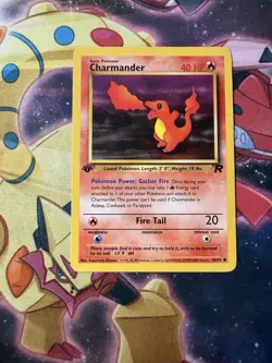 1st Edition Charmander 50/82 - Team Rocket - Pokemon Card - Image 1