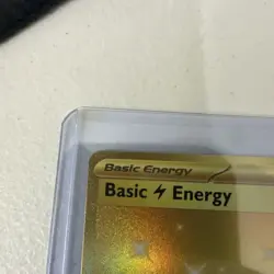 Pokemon Basic Lightning Energy 257/198 SV01: Scarlet & Violet Gold Rare Foil - Image 4