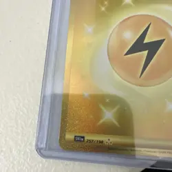 Pokemon Basic Lightning Energy 257/198 SV01: Scarlet & Violet Gold Rare Foil - Image 5