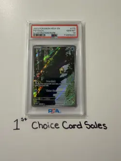 Pokemon Psyduck Scarlet & Violet 151 Holo IR 175/165 PSA 10 English - Image 1