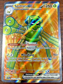 Spidops Ex 223/198 - Pokemon Scarlet & Violet - Holo Ultra Rare - Near Mint - Image 1