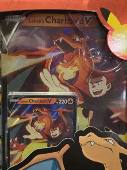 Sealed Pokemon 25th Anniversary Celebrations Lance's Charizard V Collection - Image 2
