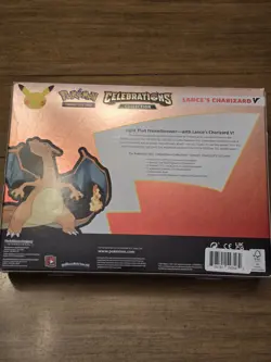 Sealed Pokemon 25th Anniversary Celebrations Lance's Charizard V Collection - Image 4
