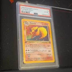 Pokemon Flareon Jungle 3/64 Holo Rare 1st Edition PSA 6 1999 - Image 1