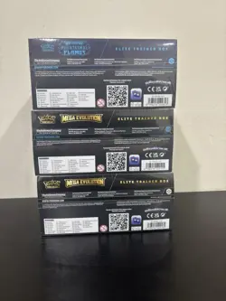 Pokemon TCG Phantasmal Flames & Mega Evolution ETB Bundle (Brand New/Sealed) 🔥 - Image 5