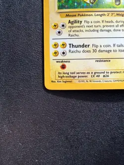 Pokemon Raichu 014/102 Base Set Holo - Image 2