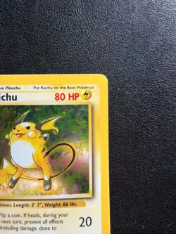 Pokemon Raichu 014/102 Base Set Holo - Image 4