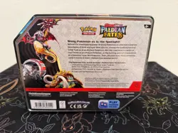 Pokemon TCG Scarlet Violet Paldean Fates Tin Shiny Charizard ex New Sealed - Image 3