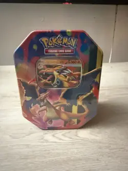 Pokemon TCG Mega Charizard Y EX Tin New - Image 2