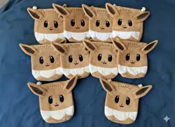 Pokemon TCG: Prismatic Evolutions Eevee Accessory Pouch - POUCHES ONLY Lot of 10 - Image 1