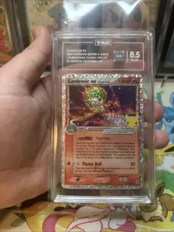Pokemon Gardevoir ex 93/110 2021 Celebrations Classic Collection TAG 8.5 NM MT+ - Image 1