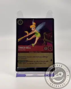 Tinker Bell Insistent Fairy 136/204 Foil Lorcana NM - Image 2