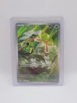 Pokemon Card - Caterpie Scarlet & Violet 151 172/165 Illustration Rare - Image 1