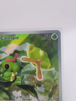 Pokemon Card - Caterpie Scarlet & Violet 151 172/165 Illustration Rare - Image 4