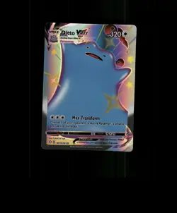 Fan-Art READ DESCRIPTION BELOW HOLO Ditto Card Ditto Pokemon Card p3 - Image 1