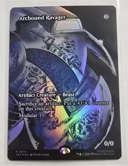 Arcbound Ravager (Borderless Foil) TMNT Eternal-Legal #14 - Image 1