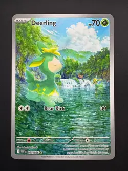 Deerling 091/086 Pokemon White Flare Illustration Rare Near Mint (NM) 2025 - Image 1