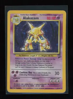 POKEMON Base Set HOLO Rare Lot Vintage WOTC Played ALAKAZAM Machamp MAGNETON - Image 2
