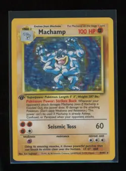 POKEMON Base Set HOLO Rare Lot Vintage WOTC Played ALAKAZAM Machamp MAGNETON - Image 4