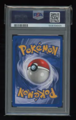 POKEMON 1st Edition Neo Genesis MEGANIUM 10/111 Holo Rare PSA 8 NM-MT Vintage - Image 2