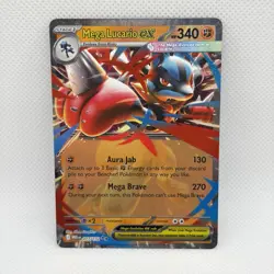 🔥Mega Lucario EX 77/132 - Pokemon TCG - Mega Evolution Double Rare Near Mint - Image 1
