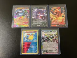 Pokemon Ultra Rare Lot of 4 Good Ultra Rares and 1 Rly cool Steam Siege Reverse - Image 1