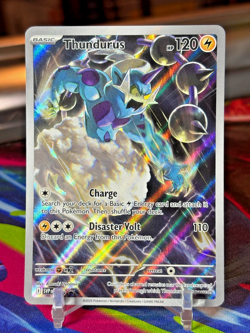 Pokemon TCG Black Bolt THUNDURUS 209 Black Star Promo 209 - Image 1