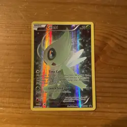 Pokemon Celebi XY111 XY Mythical Collection Full Art Holo Black Star Promo 2016 - Image 1