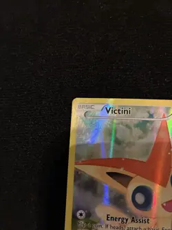 Victini XY117 Holo Full Art Pokemon TCG XY Black Star Promo 2016 - Image 2