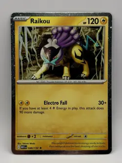 Raikou | 048/132 | Pokemon | Mega Evolution | Cosmos Holo | Promo - Image 1