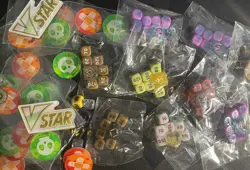 Pokemon Official TCG Dice Packs, Coins - Lot of Sealed Dice Packs - Brand New - Image 1