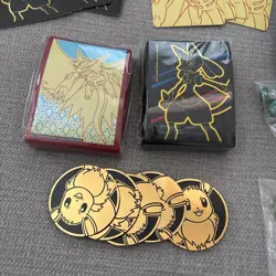 HUGE Pokemon TCG Accessories lot! Sleeves, Coins, Dice, Etc! New! - Image 2