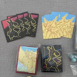 HUGE Pokemon TCG Accessories lot! Sleeves, Coins, Dice, Etc! New! - Image 3