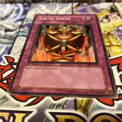 Jar of Greed - SKE-047 - 1st Edition - MP - YuGiOh! - Image 1