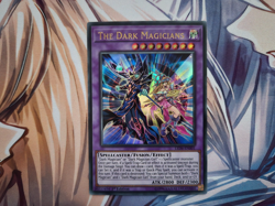 Yugioh The Dark Magicians LED6-EN001 Ultra Rare 1st Edition Near Mint - Image 2