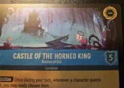 Castle Of The Horned King 170/204 Cold Foil Rare Whispers In The Well Lorcana - Image 3