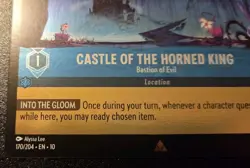 Castle Of The Horned King 170/204 Cold Foil Rare Whispers In The Well Lorcana - Image 4