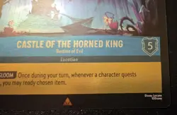 Castle Of The Horned King 170/204 Cold Foil Rare Whispers In The Well Lorcana - Image 5