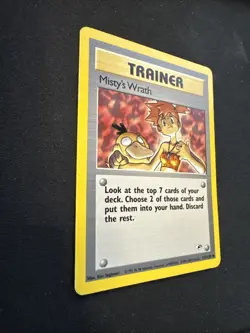 Pokemon TCG Misty's Wrath Gym Heroes Card 114/132 Unlimited Uncommon - Image 5